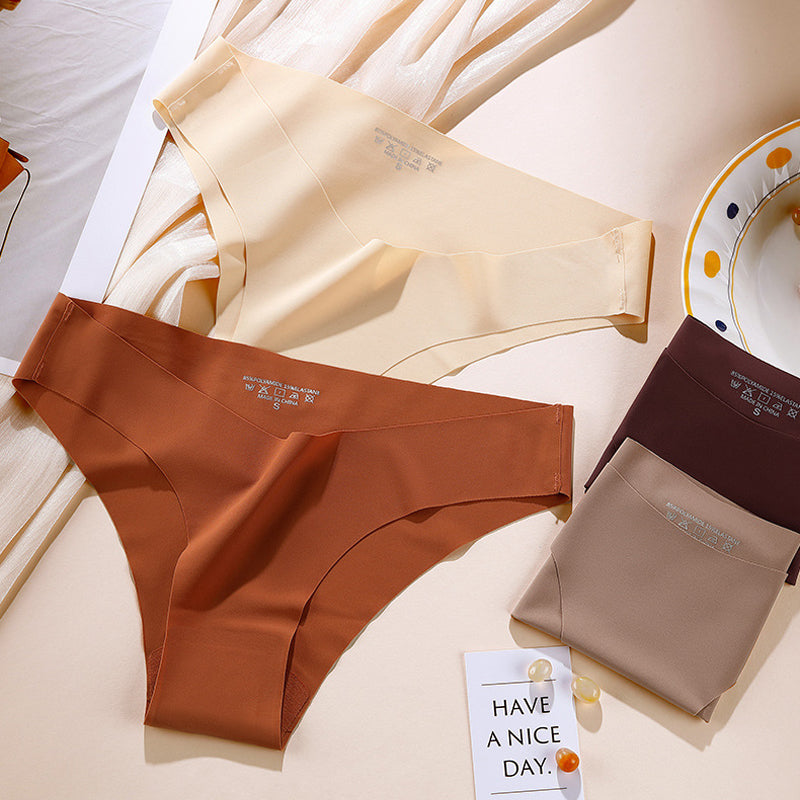 Seamless Ice Silk Thong