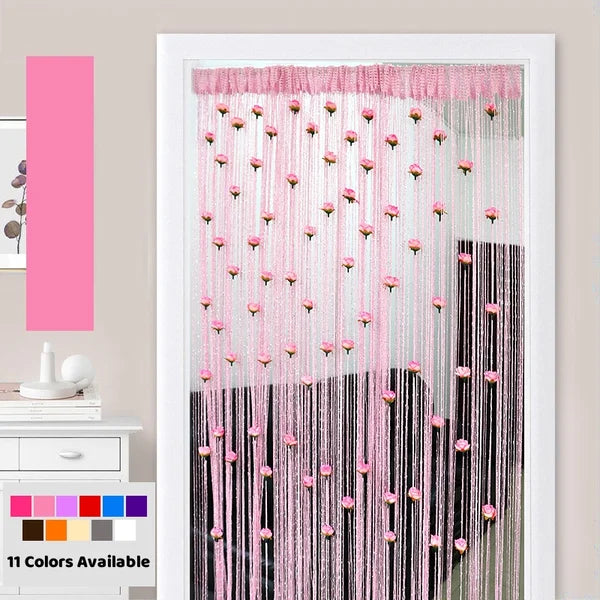 🌹Rose Thread Door Curtain