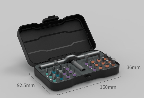 🔥Last Day Promotion 49% OFF🔥DIY screwdriver 24 in 1, switchable screwdriver shape to adapt to various home repairs