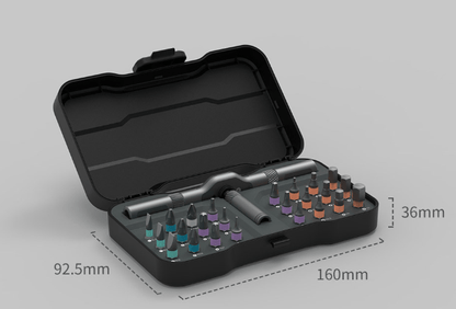 🔥Last Day Promotion 49% OFF🔥DIY screwdriver 24 in 1, switchable screwdriver shape to adapt to various home repairs