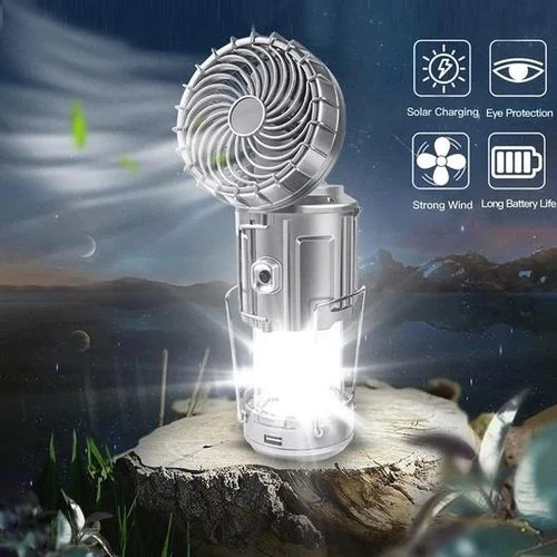 🔥 Summer Hot Sale 🔥Portable LED Camping Lantern With Fan❤️Buy 2 Get Extra 15% OFF