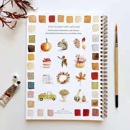 🔥LAST DAY 60% OFF - 💕Watercolor Workbook 🖼️Beginner-Friendly