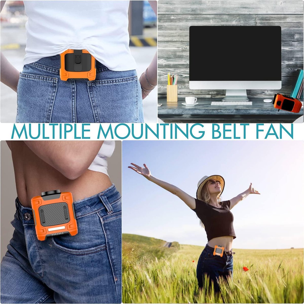 Power Rechargeable Camping Fan for Outdoor（5000mAH/10000mAh）