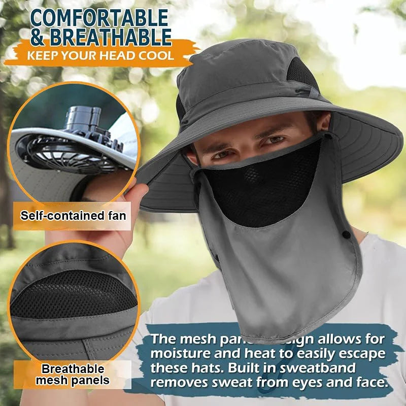 Summer Sun Protection Bucket Hat