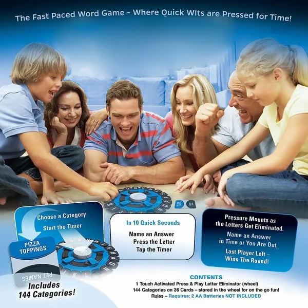 🔥Hot Sale 49% OFF🎄🔥Word Game | Fast-Paced Family Board Game | Learning Game Great for All Ages🔥