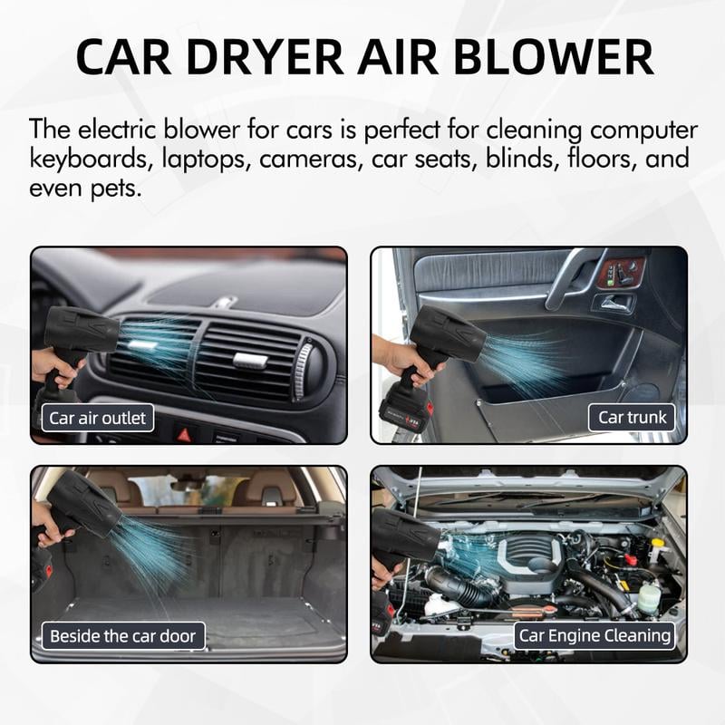 💥LAST DAY SALE 49% OFF-Turbo Jet Blower, Cordless Turbo Super Power Air Duster