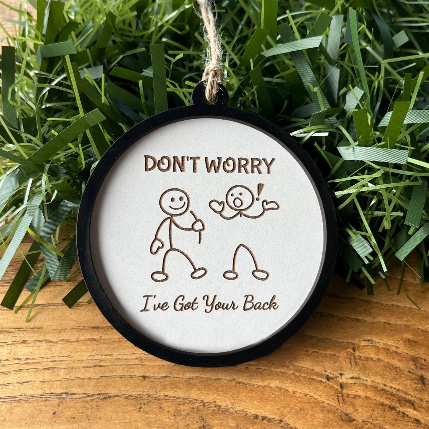 🎄Funny Wooden Tree Ornament🎁