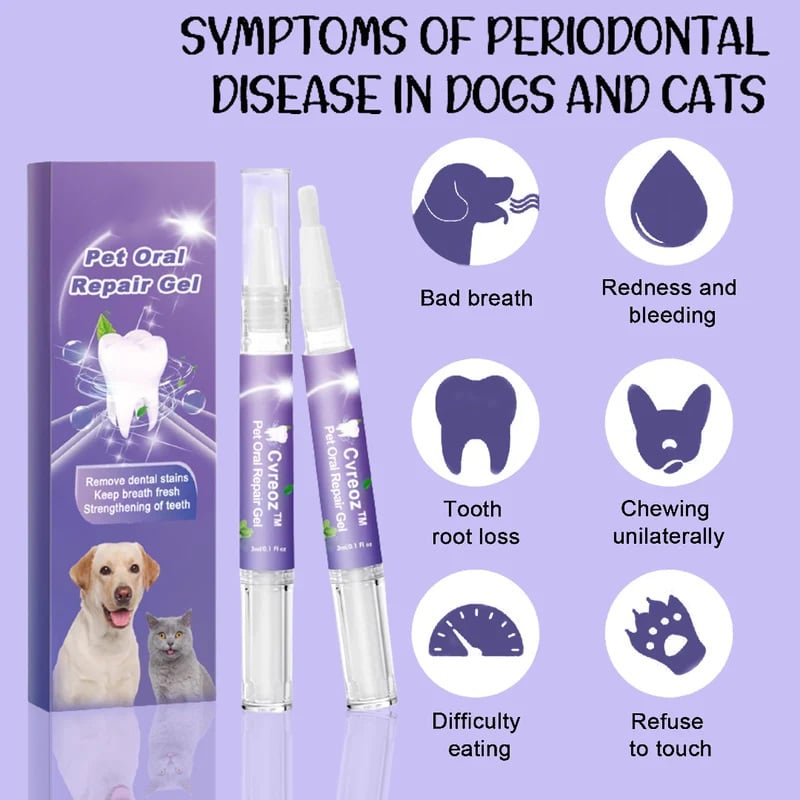 MuzzleGlow Pet Oral Repair Gel