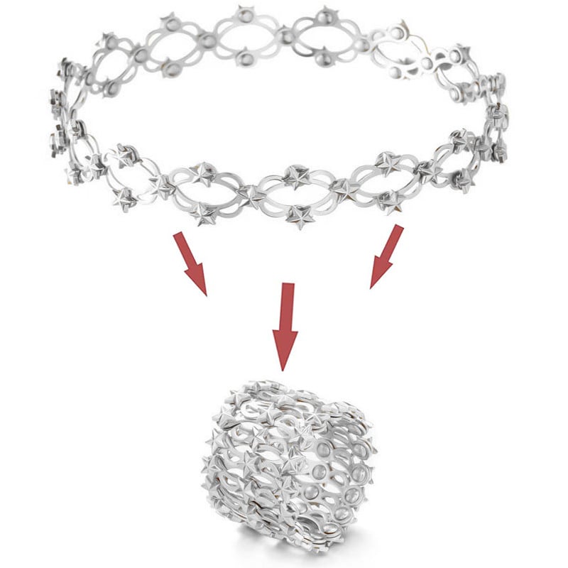 🔥-Folding Retractable Ring Bracelet