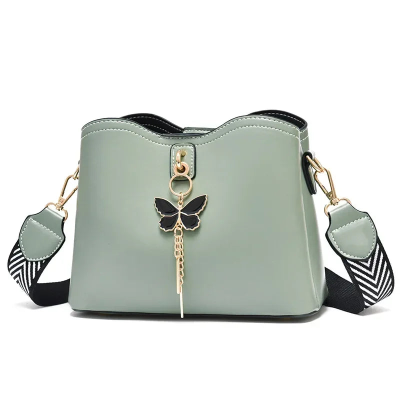 🔥Limitted Sale 🎁- Womens Butterfly Bucket Crossbody Bag