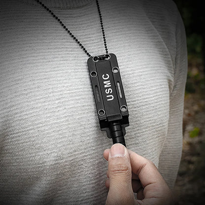 Tactical Survival Necklace Knife