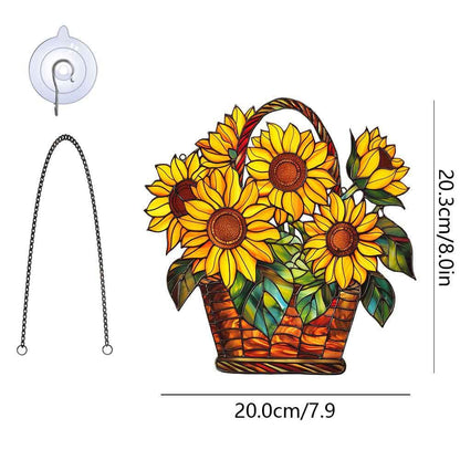 🔥LAST DAY 49% OFF - 🎁💐2025 NEW 🐦Stained Suncatcher Window Hanging Decor