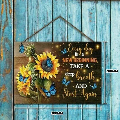🦋Butterfly Sunflowers Wall Art🌻