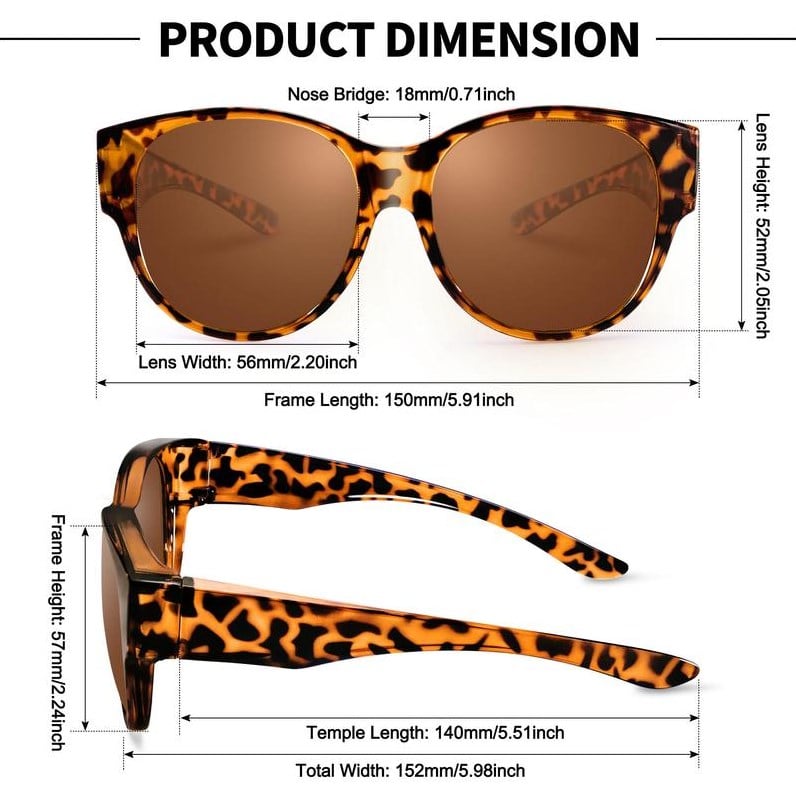 🔥LAST DAY 49% OFF - 🕶2025 New Oversized Cat Eye Sunglasses Polarized UV400 Protection