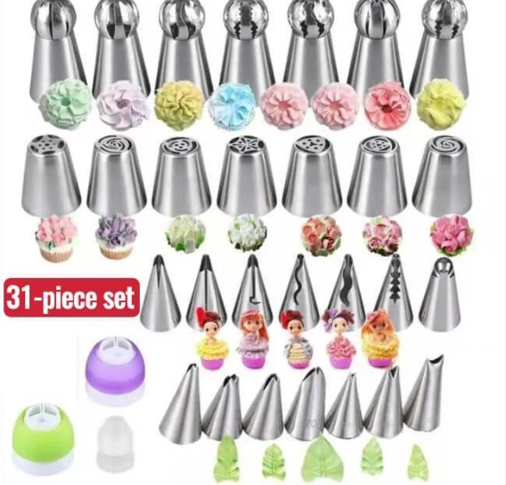 🎄Cake Decor Piping Tips