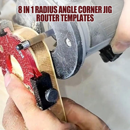 Woodworking Round Corner Radius Templates