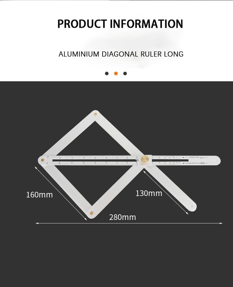 New RELE Premium Corner Angle Finder