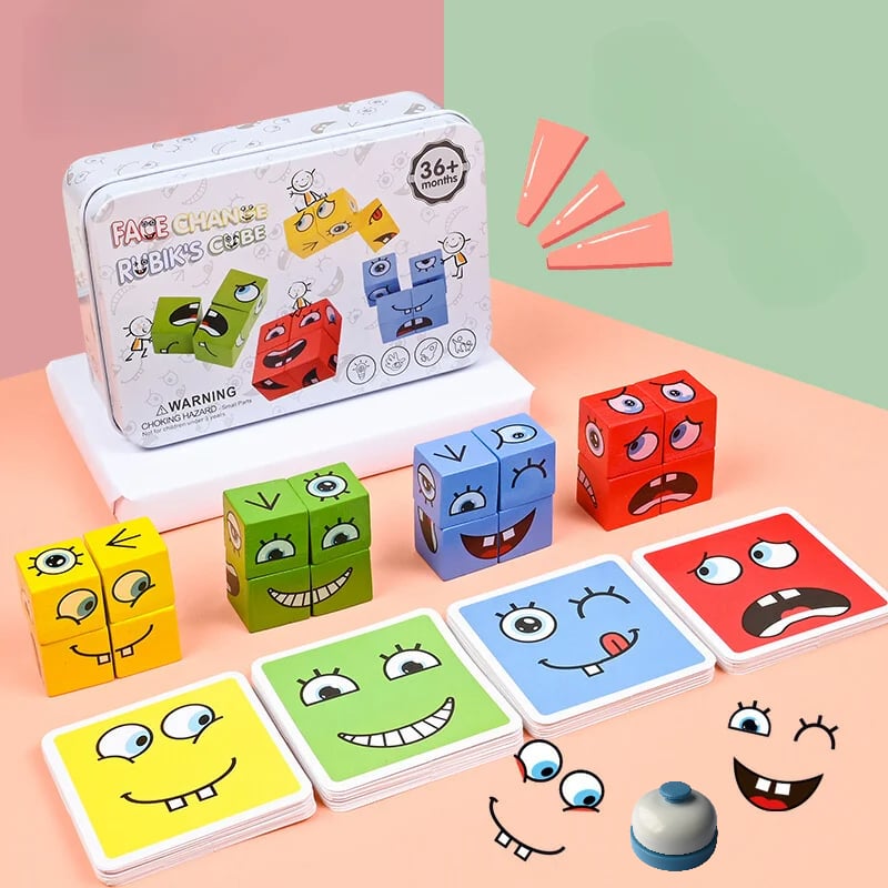 Christmas Pre-sale SAVE 49%🎄🎅3D Puzzle Face-Changing Magic Cube