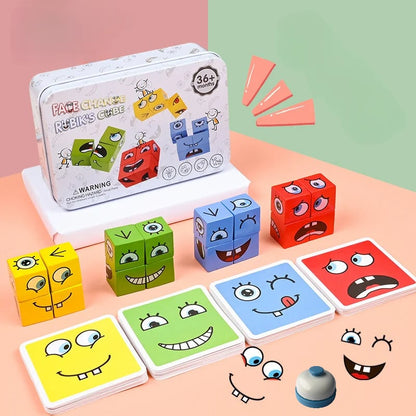 Christmas Pre-sale SAVE 49%🎄🎅3D Puzzle Face-Changing Magic Cube