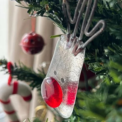 🎄✨Glass Christmas Tree Decoration