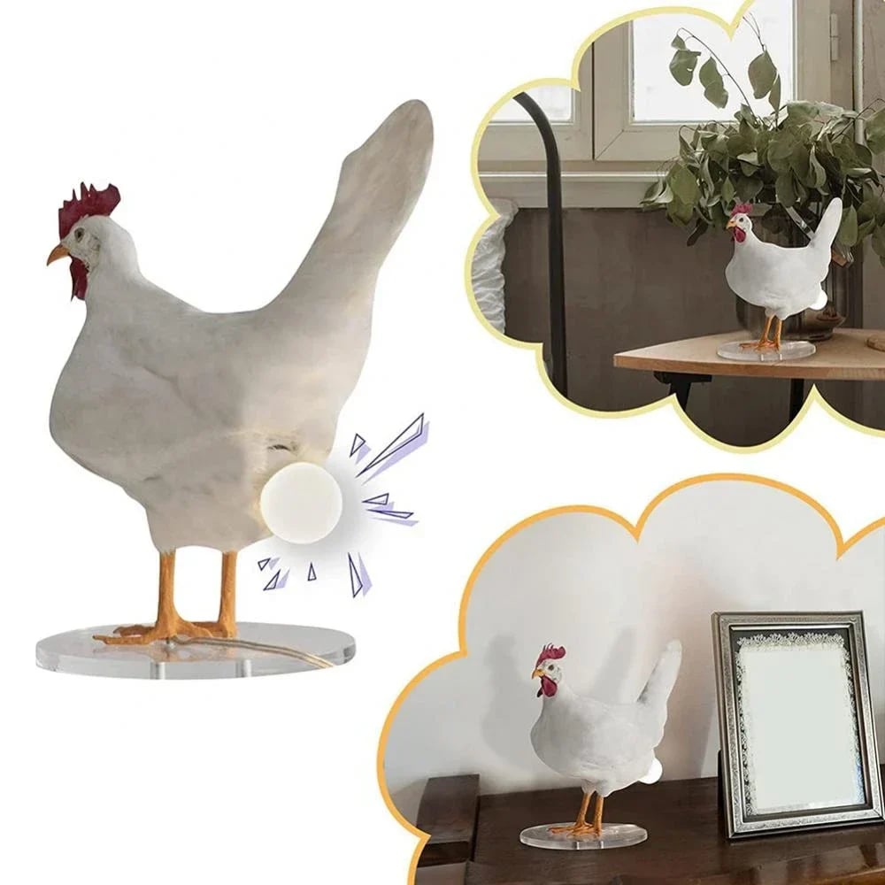 🐓💡Hilarious Chicken Egg Lamp