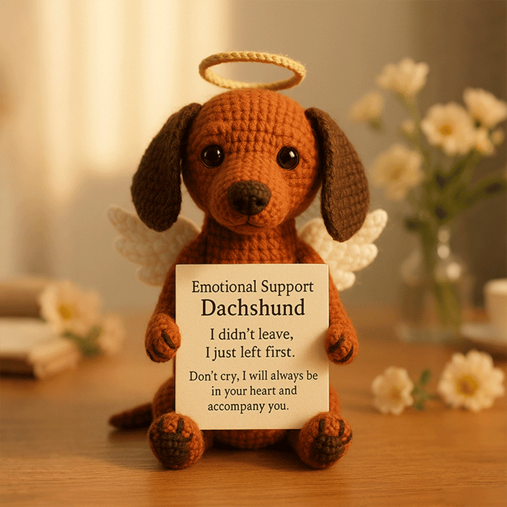Yorkshire Terrier Memorial Emotional Support Crochet