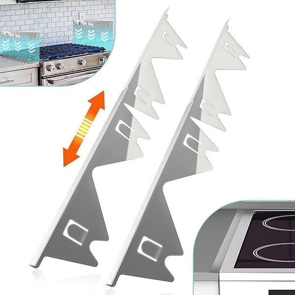 🔥LAST DAY 49% OFF-🎁Retractable Stainless Steel Stove Gap Covers
