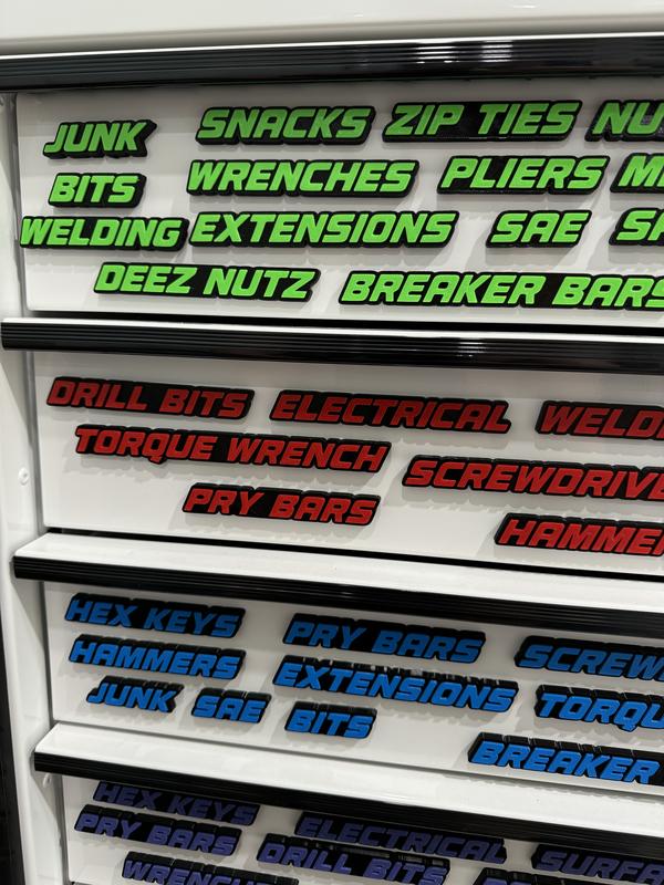 🎁Last Day Promotion 49% OFF🎁QRT Toolbox Drawer Tags