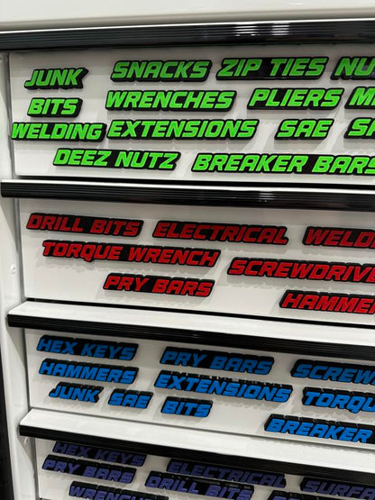 🎁Last Day Promotion 49% OFF🎁QRT Toolbox Drawer Tags