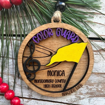 🎼Personalized Band Christmas Tree Ornament