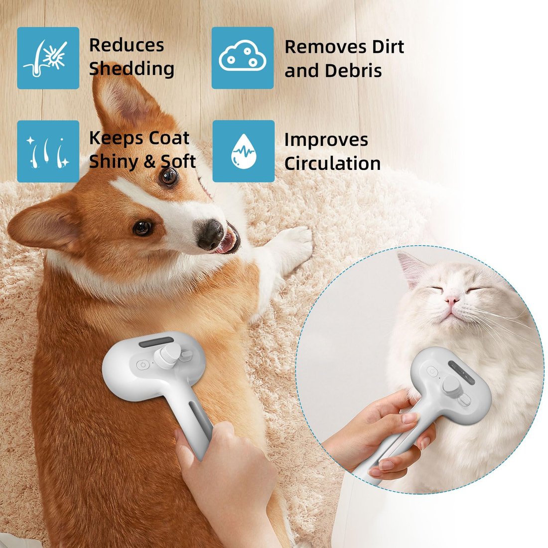 🔥FLash Sale 49% OFF🔥Pet Spray Hair Removal Comb