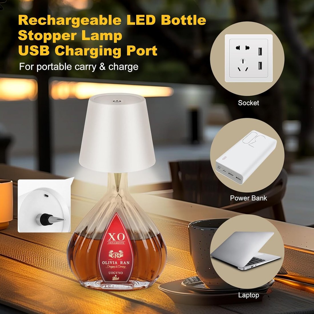 🎁49%OFF- 🍾Wireless Bottle Lamp