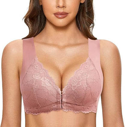 🎄2025 Full Coverage Front-Closure Support Bra Comfort & Sleep Bra✨