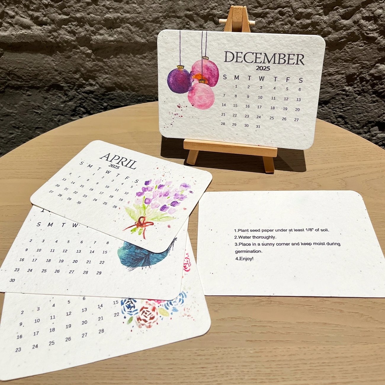 🎉Biggest Sale of the Year: 50% Off! 🌱Eco-Friendly Plantable Seed Calendar 2025