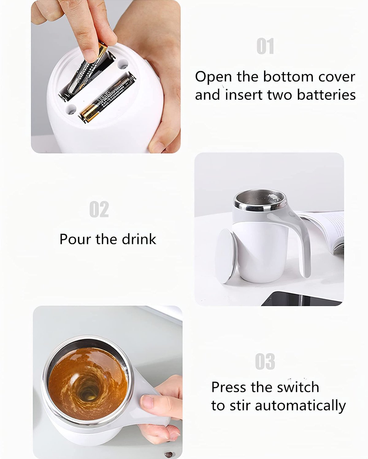 🎁Automatic Magnetic Stirring Coffee Mug