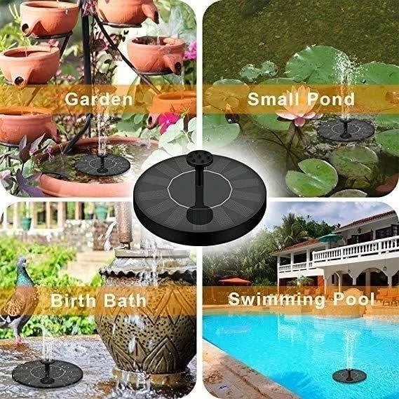 Solar-Powered Fountain Kit