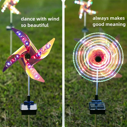 🏡Garden Solar Windmill Light-👍buy 2 get 1 free