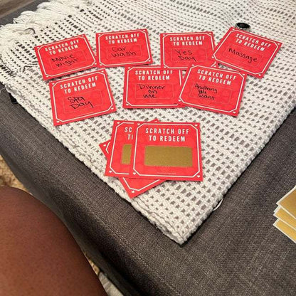 🎫DIY Scratch-Off Love Voucher Cards