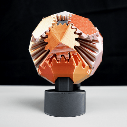 🔥3D Printed Electric Rotating Gear Ball