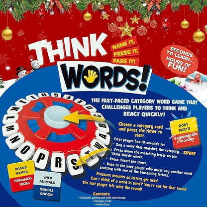 🔥Hot Sale 49% OFF🎄🔥Word Game | Fast-Paced Family Board Game | Learning Game Great for All Ages🔥