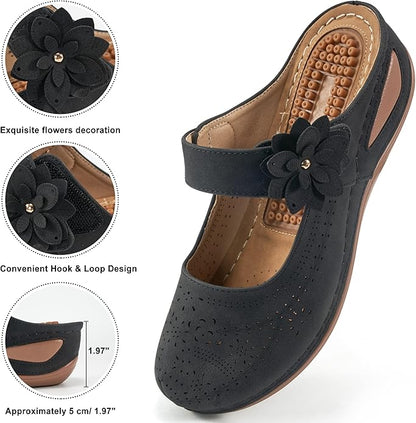 Women's Massage Wedge Mules