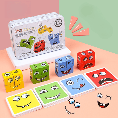 Christmas Pre-sale SAVE 49%🎄🎅3D Puzzle Face-Changing Magic Cube