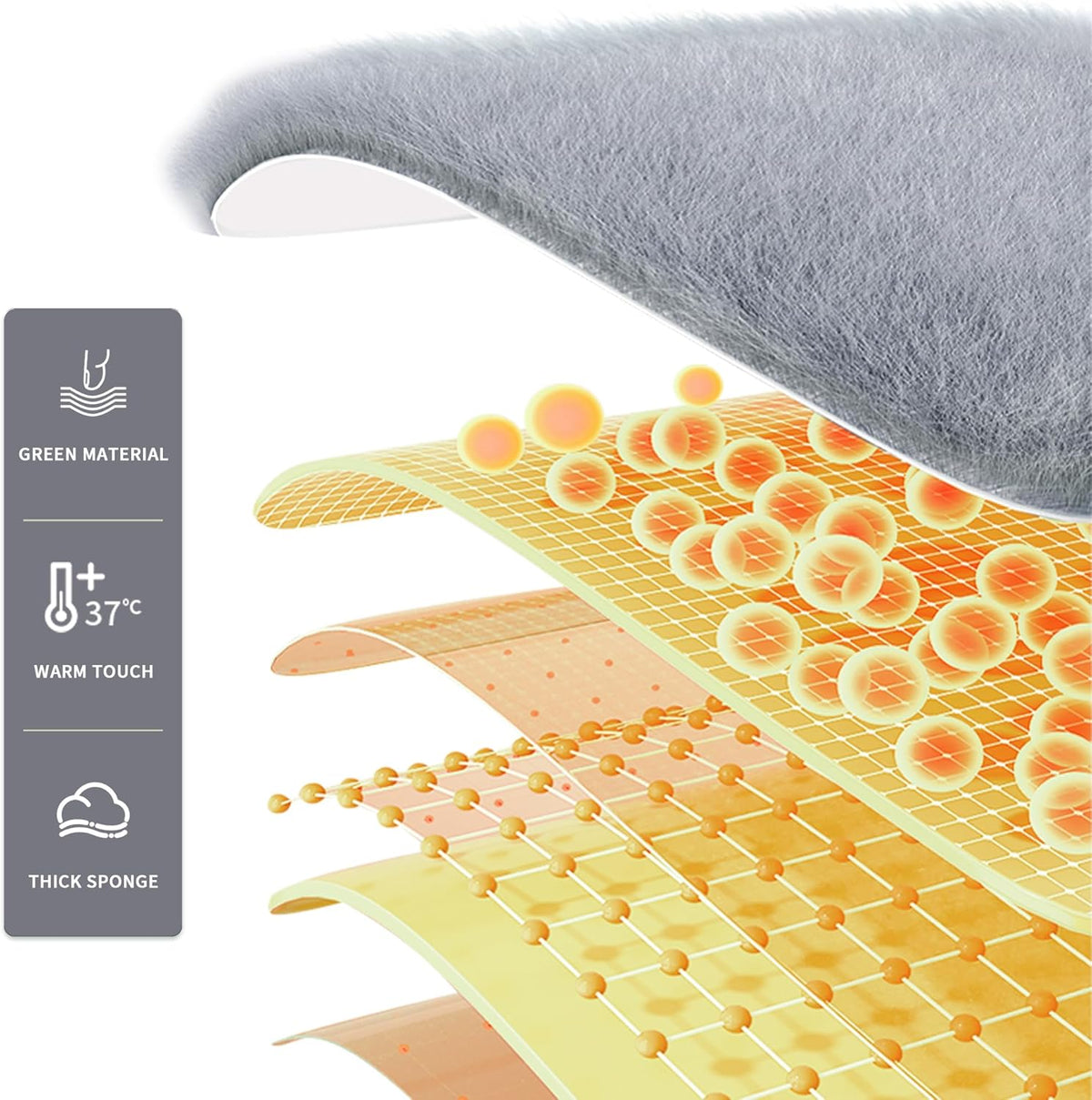 Premium Soft Plush Steering Wheel Cover