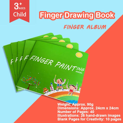 🎨Gifts for Children🎁Funny Finger Painting Kit