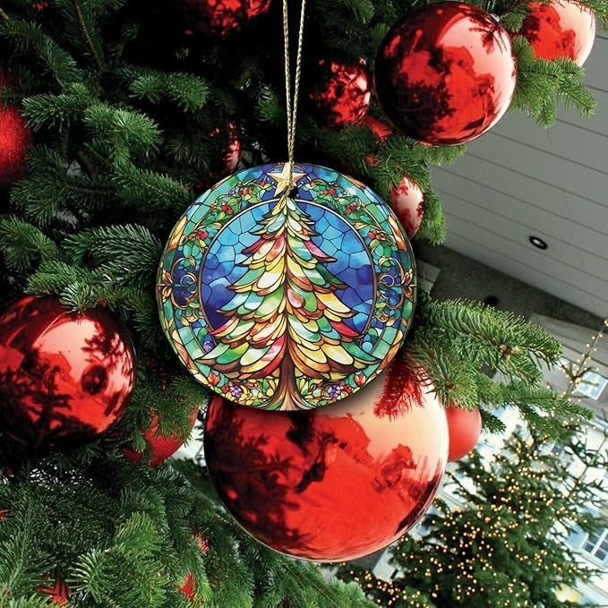 🎄Christmas Tree Ceramic Ornament✨