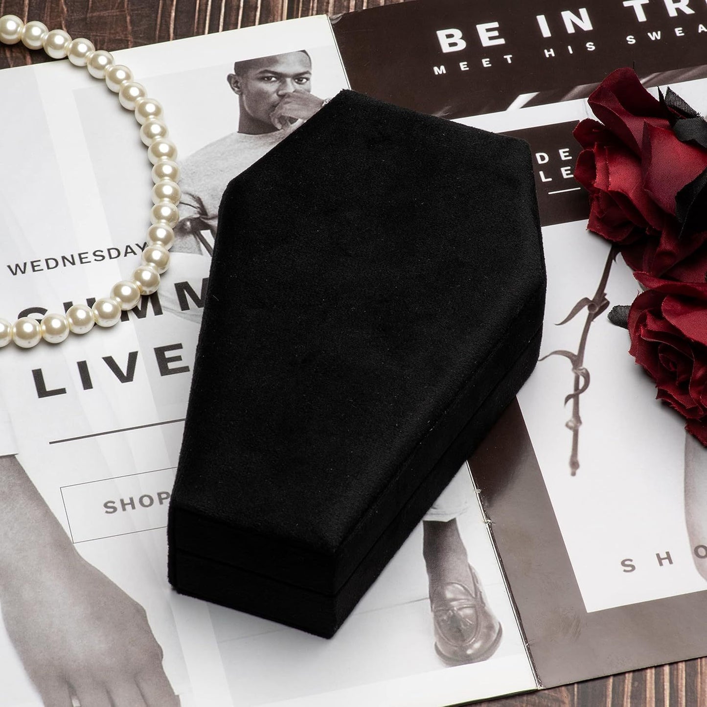 ⚰️Coffin Shaped Jewelry Box