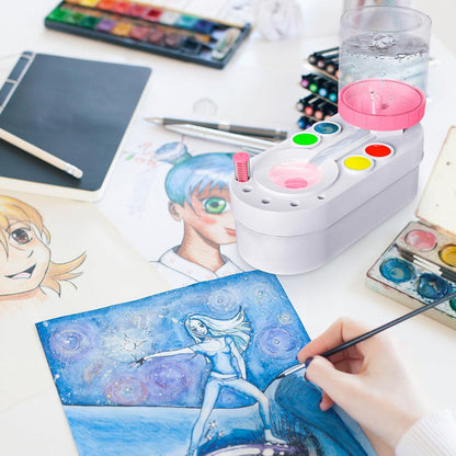 [2024 Newest] Paint Brush Cleaner Brush Rinser