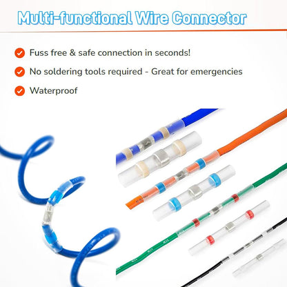 🔥Buy More Save More🔥Waterproof Solder Wire Connector Kit