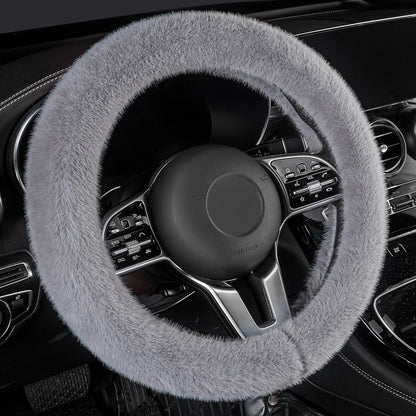 Premium Soft Plush Steering Wheel Cover
