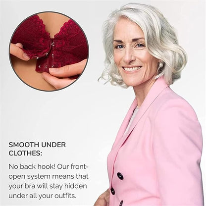 🎄2025 Full Coverage Front-Closure Support Bra Comfort & Sleep Bra✨